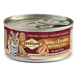Carnilove Turkey & Reindeer Adult Cat Food