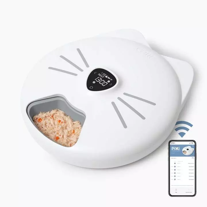Catit PIXI Smart 6 Meal Feeder 1 Catit PIXI Smart 6 Meal Feeder