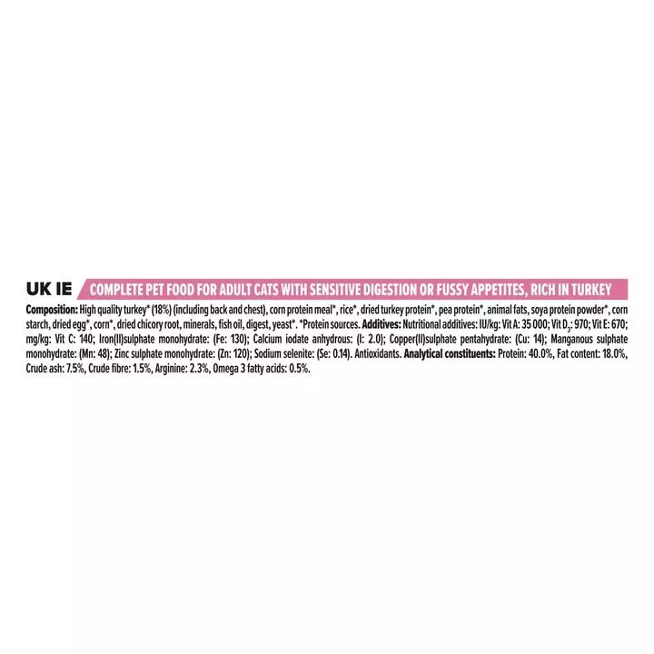 PRO PLAN Delicate Digestion Adult Turkey Cat Food 4 PRO PLAN Delicate Digestion Adult Turkey Cat Food - Image 4