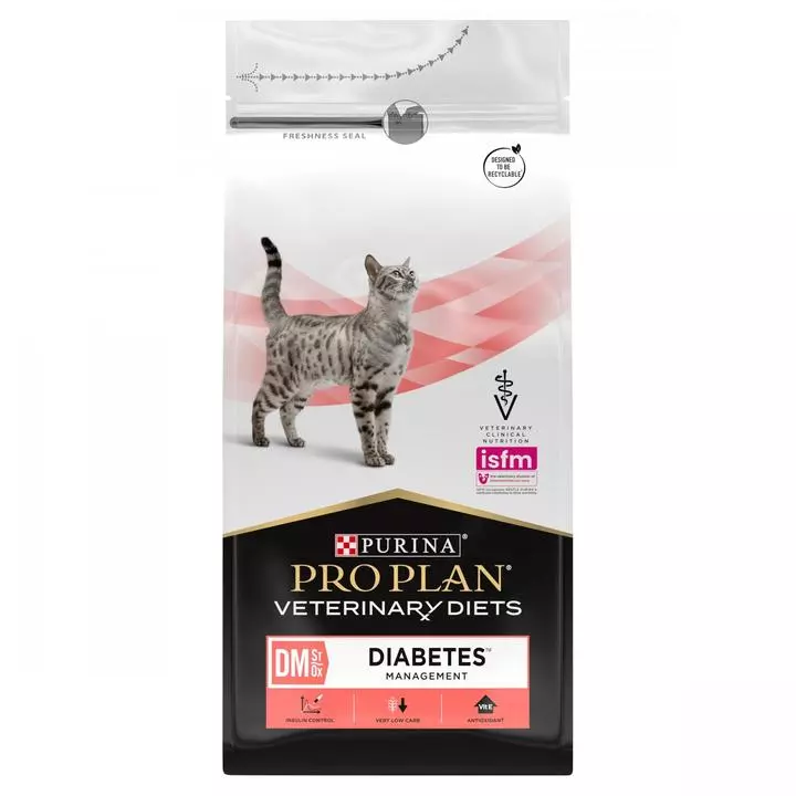 PRO PLAN VETERINARY DIETS DM Diabetes Management Dry Cat Food 1 PRO PLAN VETERINARY DIETS DM Diabetes Management Dry Cat Food