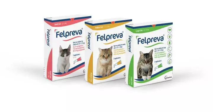 Vetoquinol Felpreva Spot-on Solution For Cats 1 Vetoquinol Felpreva Spot-on Solution For Cats