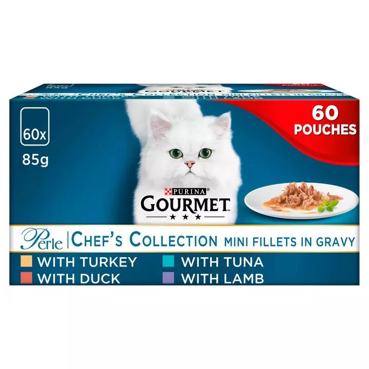 Gourmet Perle Mixed Selection Cat Food Saver Packs 1 Gourmet Perle Mixed Selection Cat Food Saver Packs