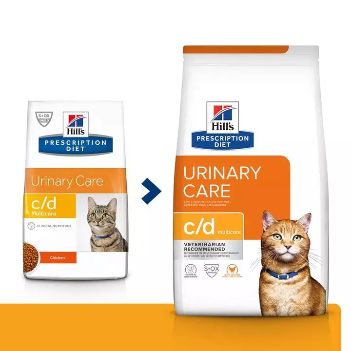 Hills Hill's Prescription C/d Urinary Multicare Cat Food With Chicken 3 Hills Hill's Prescription C/d Urinary Multicare Cat Food With Chicken - Image 3