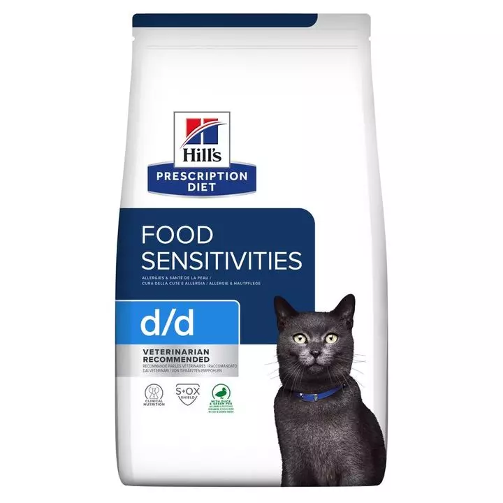 Hills Hill's Prescription Diet D/d Food Sensitivities Cat Food 2 Hills Hill's Prescription Diet D/d Food Sensitivities Cat Food - Image 2