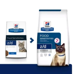 Hills Hill's Prescription Diet Z/d Food Sensitivities Dry Cat Food -Petties Zone hills prescription diet zd food sensitivities dry cat food hy23.jpg
