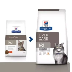 Hills Hill's Prescription Diet L/d Liver Care Chicken Dry Cat Food -Petties Zone hills prescription ld diets h1g7.jpg
