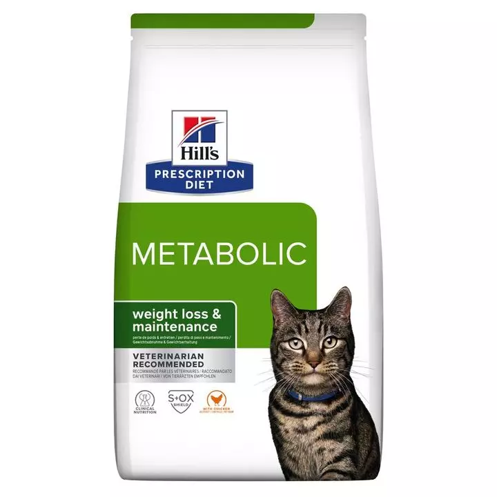 Hills Hill's Prescription Diet Metabolic Weight Management Chicken Cat Food 2 Hills Hill's Prescription Diet Metabolic Weight Management Chicken Cat Food - Image 2