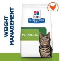 Hills Hill's Prescription Diet Metabolic Weight Management Chicken Cat Food