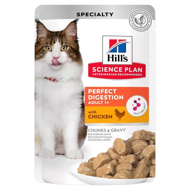Hills Hill's Science Plan Perfect Digestion Adult 1+ Cat Food With Chicken 1 Hills Hill's Science Plan Perfect Digestion Adult 1+ Cat Food With Chicken