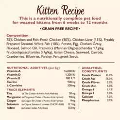 Lily's Kitchen Chicken & White Fish Kitten Recipe -Petties Zone lilys kitchen lifestages lir9.jpg