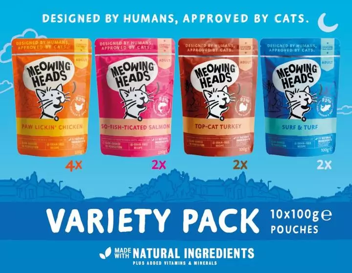 Meowing Heads Variety Pack Cat Wet Food 3 Meowing Heads Variety Pack Cat Wet Food - Image 3