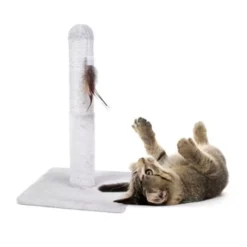 Petface Scratch Post For Cats Cream