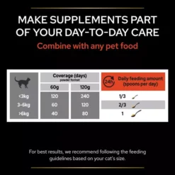 PRO PLAN Cat Adult And Senior Multivitamins Supplement Powder 16 PRO PLAN Cat Adult And Senior Multivitamins Supplement Powder -Petties Zone pro plan cat adult and senior multivitamins supplement powder jmpt.jpg