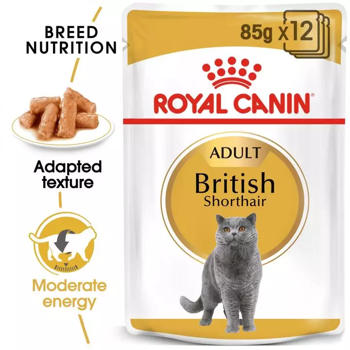 ROYAL CANIN® British Shorthair Adult Cat Wet Food 1 ROYAL CANIN® British Shorthair Adult Cat Wet Food
