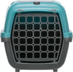 Trixie Capri Transport Box For Cats Dark Grey/Petrol -Petties Zone trixie capri transport box for cats dark greypetrol ngdn.jpg