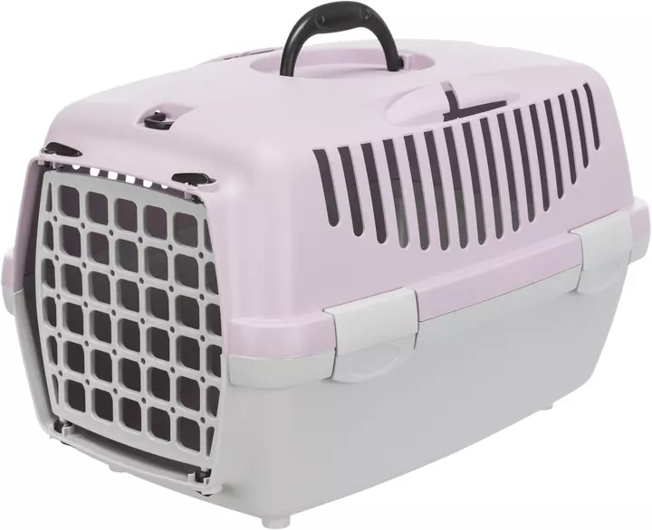 Trixie Capri Transport Box For Cats Light Grey/Light Lilac 1 Trixie Capri Transport Box For Cats Light Grey/Light Lilac