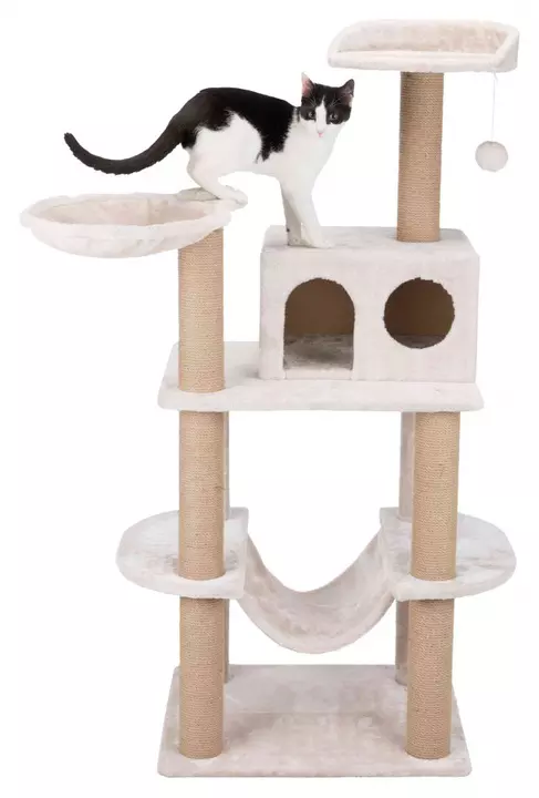 Trixie Federico Scratching Post Light Grey For Cats 1 Trixie Federico Scratching Post Light Grey For Cats