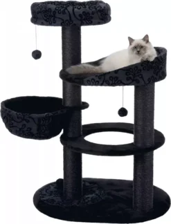 Trixie Filippo Scratching Post For Cats Black