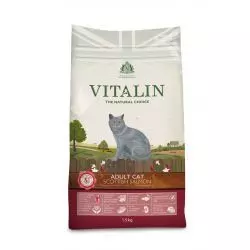 Vitalin Natural Salmon Adult Cat Dry Food 1 Vitalin Natural Salmon Adult Cat Dry Food