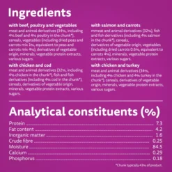 Whiskas 1+ Cat Pouches Tasty Mix Chefs Choice Mega Pack In Gravy 12 Whiskas 1+ Cat Pouches Tasty Mix Chefs Choice Mega Pack In Gravy -Petties Zone whiskas 1 cat pouches tasty mix chefs choice mega pack in gravy rr1b.jpg