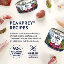 Ziwi Peak Daily Cat Cuisine Venison Recipe Cat Tins -Petties Zone ziwi peak cuisine cans i1ht.jpg