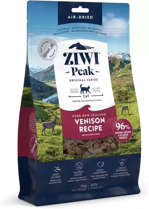 Ziwi Peak Daily Air Dried Cuisine Venison Recipe Cat Food 1 Ziwi Peak Daily Air Dried Cuisine Venison Recipe Cat Food